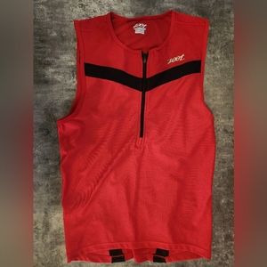 Mens Core+ Tri Tank - Cardinal Zoot